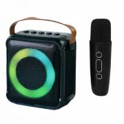 Караоке колонка с Безжичен микрофон RK-02, Гласови ефекти,