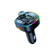 FM Трансмитер C22, букса за автозапалка, Bluetooth, USB
